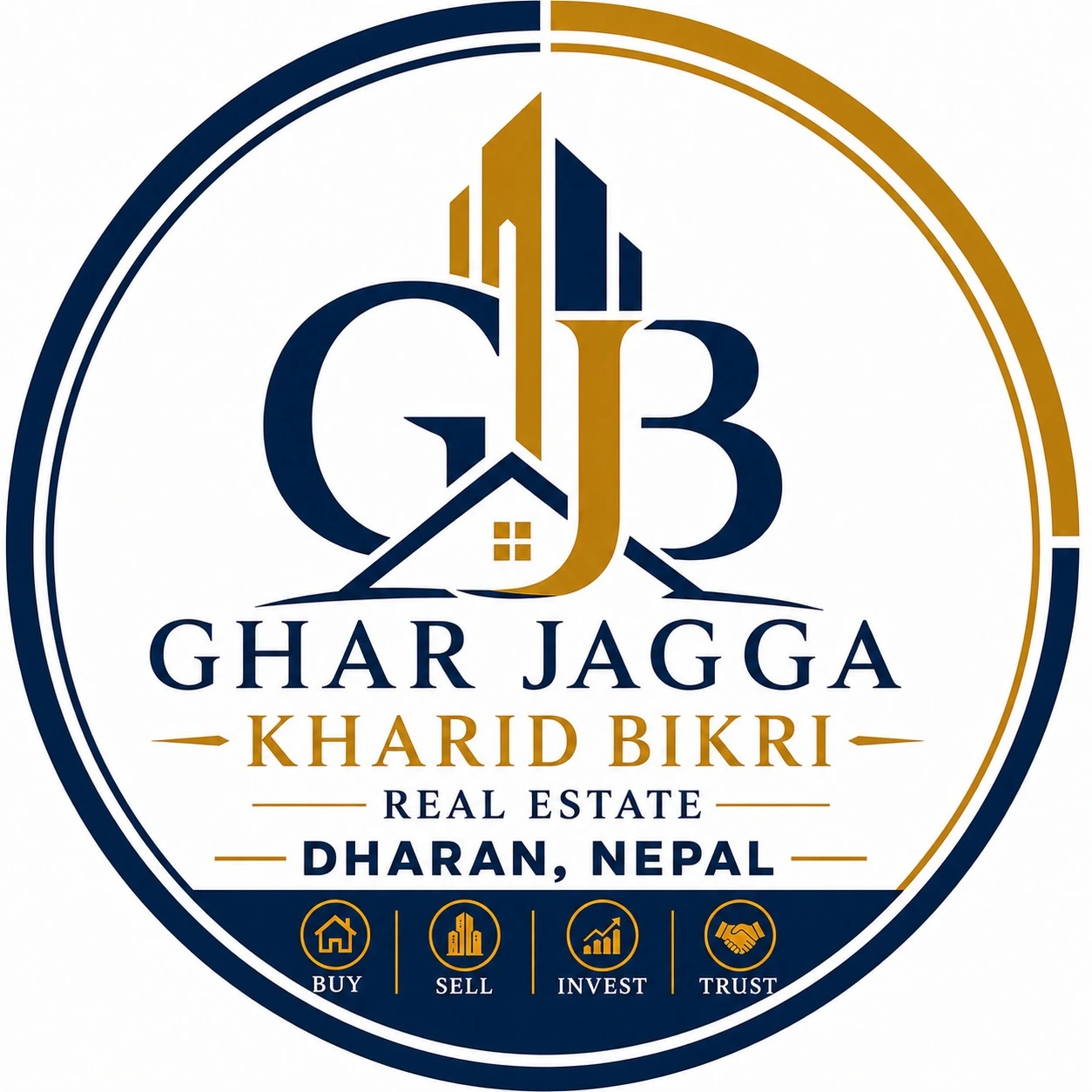 Ghar Jagga Kharid Bikri logo